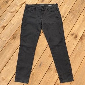 Guess Curvy Sophia Skinny Faded Black Jeans